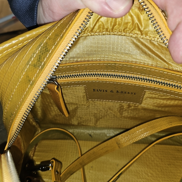 Unique Vintage Firehouse Satchel - Picture 3 of 3